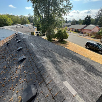 Before roof project in Tacoma,WA