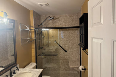 Inspiration for a bathroom remodel in Other