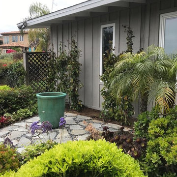 Small front yard