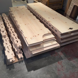 Custom CNC routing and milling work - Wall Panels