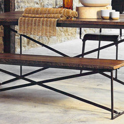 Roost Recycled Wood Bench(S) And/Or Dining Table - SKU: F704 - Dining Tables