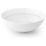 bathco - Couple Of Lines Hand Painted Bathroom Vessel Sink Swarovski Crystals Inlaid - Available as pre-order only. Lead time 8 weeks