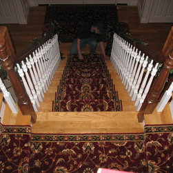 Stair Runner Installations - Hall And Stair Runners