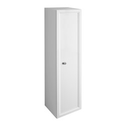 La Belle Tall Cabinet White Brilliant Glaze - Bathroom Fixtures