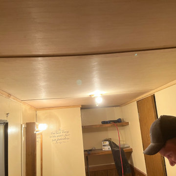 Bathroom ceiling repair