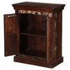 Avoca Rustic Reclaimed Wood Mini Storage Cabinet