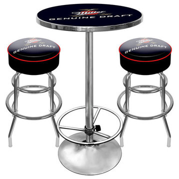 Ultimate Miller Genuine Draft Pub Table and Stools Combo