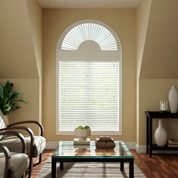 Bali Faux Wood Arch Blinds - Venetian Blinds