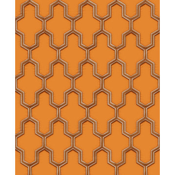 Textured Wallpaper Geometric Featuring Geometric Shapes, Wf121026