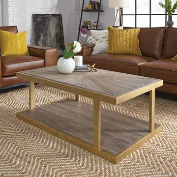Trina Reclaimed Elm Coffee Table