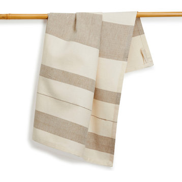 Bay Leaf Handwoven Cotton Kitchen Towel