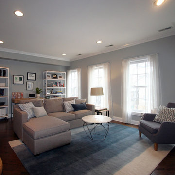 Modern, Cozy Living Room Furnishings in Chicago