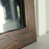 Rustic Heavily Distressed Wood Mirror, Sedona, 30"x40"