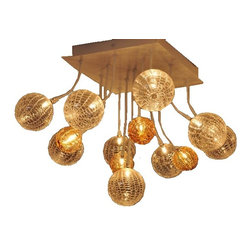 BREEZE CEILING GLASS CHANDELIER - Chandeliers