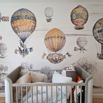 Nursery wallpaper installation Katy, TX