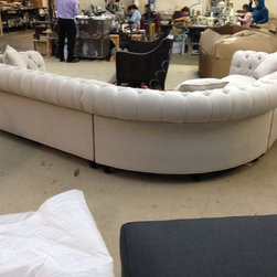 KENZIE STYLE - Chesterfield Custom Sectional Sofas - Sectional Sofas