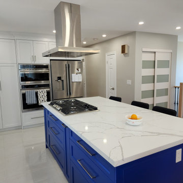 Etobicoke load bering wall removal and new kitchen