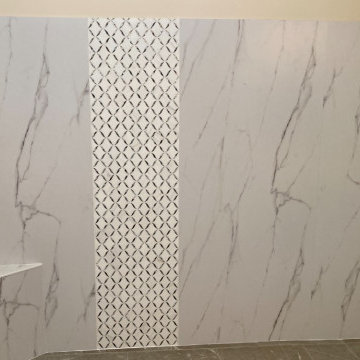 Luxurious Walk-In Shower & Freestanding Tub Retreat