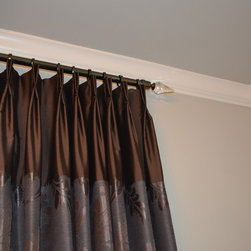 Restoration Hardware Inspired Home Design - Curtain Rods
