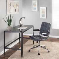 Lumisource Element Touch Lamp, Chrome