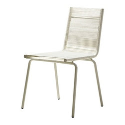 Cane-line Sidd Dining Chair White - Dining Chairs