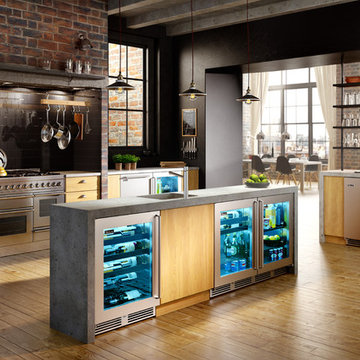 Downtown Industrial Loft Kitchen