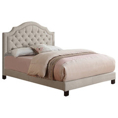 Rosevera Angelo Tufted Upholstered Panel Platform Bed