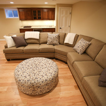 Full Basement Remodel in Naperville, IL