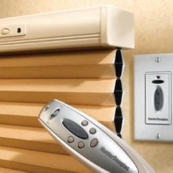 Motorized Cellular Shades - Window Treatments