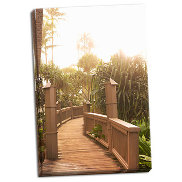 Fine Art Photograph, Path to the Beach, Hand-Stretched Canvas