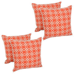 DII Asst Clay Aztec Print Pillow Cover (Set of 4)