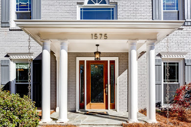 This is an example of a traditional home design in Atlanta.