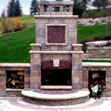 outdoor fireplaces