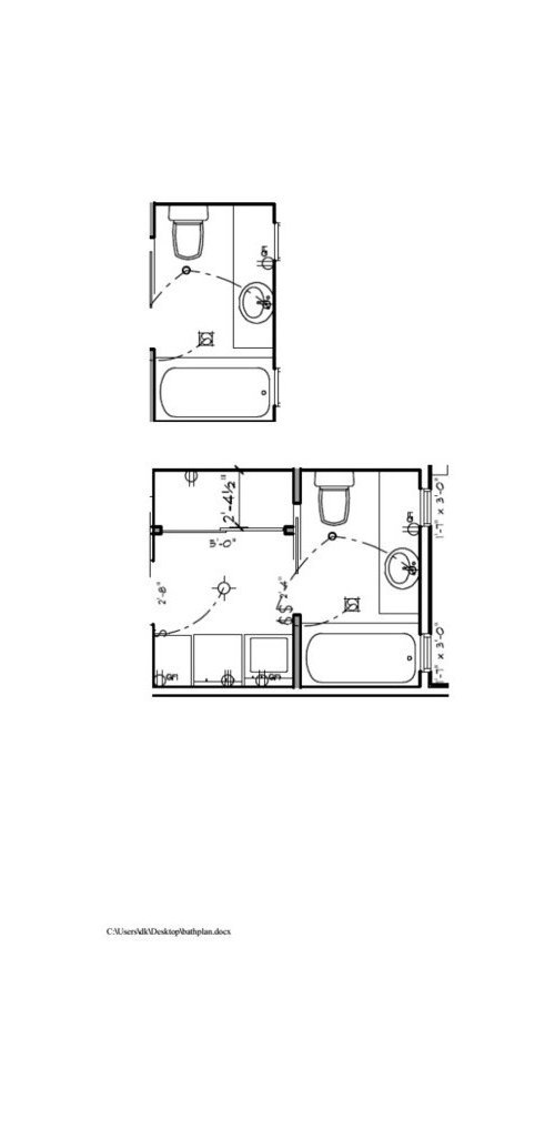 5x9 Small Bathroom Need Help With Planning
