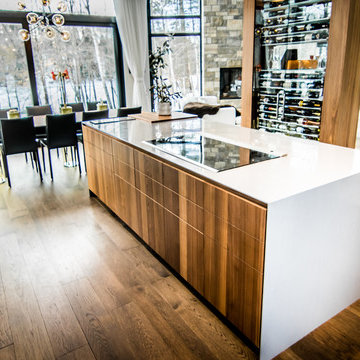 urban Kitchen in Walnut