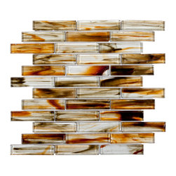 Linear Glass Mosaics - Mosaic Tile