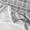 Fleece Sherpa Blanket, Tartan Plaid, King
