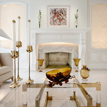 Master Suite - Onyx Panels w/Backlighting