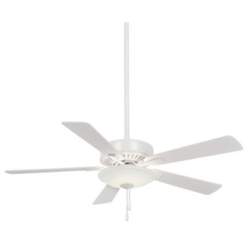 Minka Aire Contractor Uni-Pack LED 52" Ceiling Fan, White