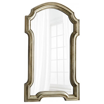 Baird Mirror, Silver Oxide, Wood and Mirrored Glass, 50.5"H (7911 M6L44)