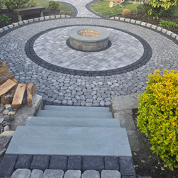 Pre-Packaged Olde English Square Fire Pit Kit - Fire Pits