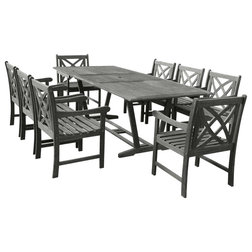 Transitional Outdoor Dining Sets by SOL HOME LLC.