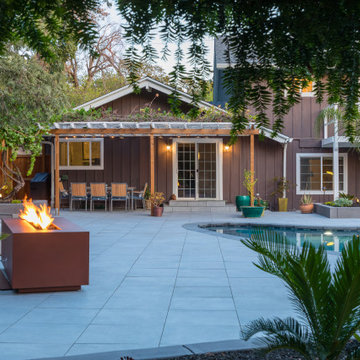 Zen Pool Garden
