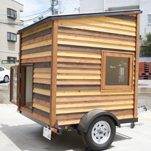 断熱効果を体感できる動くタイニーハウス