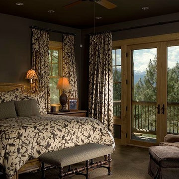 Rocky Mountain Log Homes - Relaxing Rustic Retreat