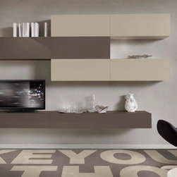 Modern Italian Wall Unit VV 3924 - Products