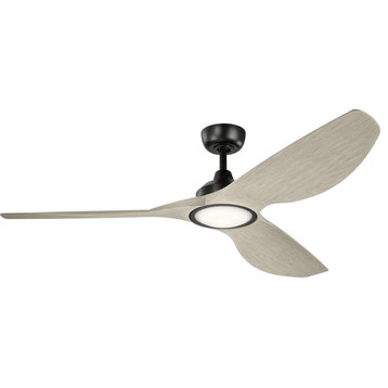 Imari 1 Light 65 in. Indoor Ceiling Fan, Satin Black
