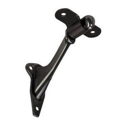 Designers Impressions - Handrail Brackets: Set of 5, Matte Black - Brackets