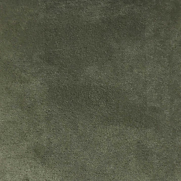 Light Suede Microsuede Fabric, Olive