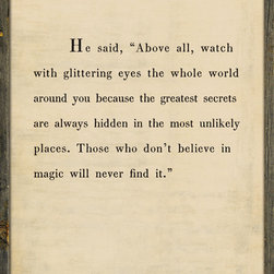 The Book Collection Roald Dahl Art Print - Picture Frames